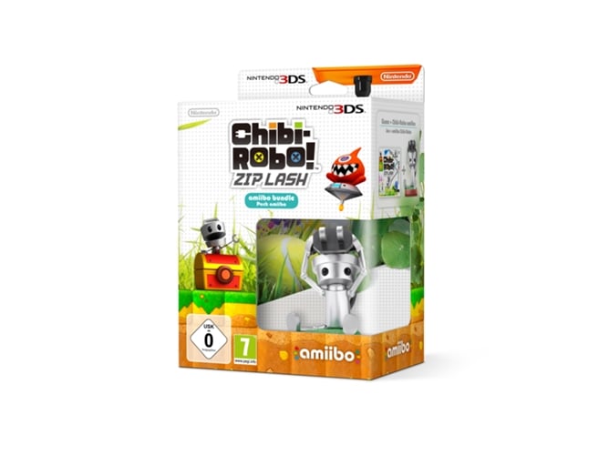 Juego Nintendo 3DS Chibi Robo! Zip Lash + C.R.Amiibo