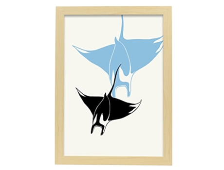 Poster NACNIC Pop Art Abstracto Rayas (A3)