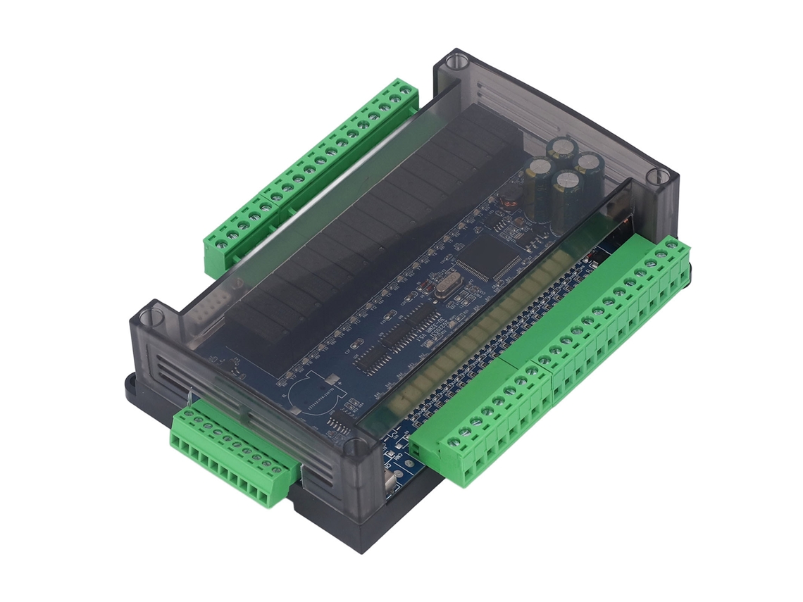 Controlador Plc Industrial De 24 V Cc Con Rs485, 16 Entradas, 16 Salidas, Programable, Conteo Bidireccional.