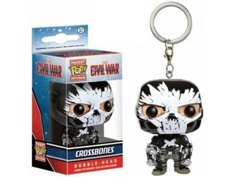 Figura FUNKO POP! Keychain: Captain America Civil War - Crossbones