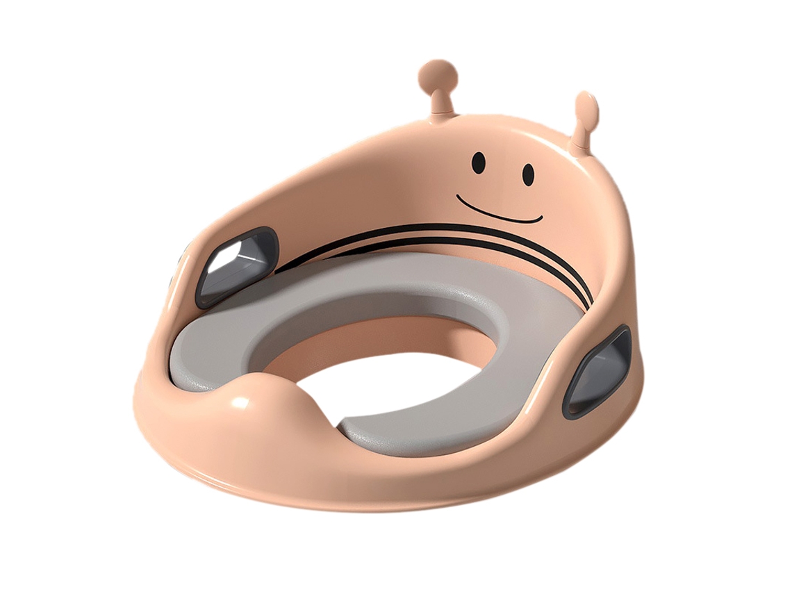 Assento Sanitário Infantil Abelha Cute Cartoon Antiderrapante Para 1-8 Anos Rosa pu
