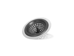 Tapon Fregadero Silicona Acero Negro