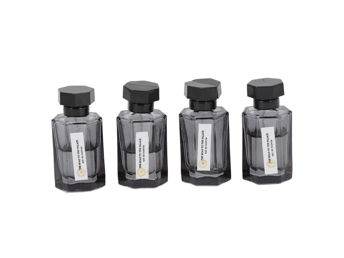 Set De 4 Perfumes Florales Para Mujer 7.5ml Con Fragancias Atractivas Y Diseño Elegante