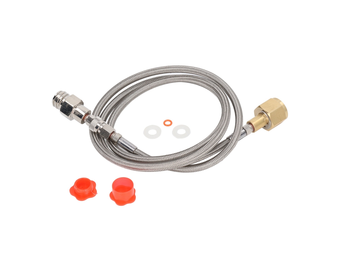 Adaptador De Recarga De Co2 Para Dispensadores De Refrigerante Cga320 A Tr21-4 De 1500 Psi, Anticorrosión.