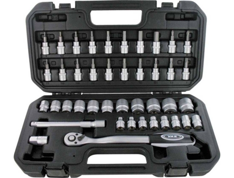 Herramienta VAR 42 Piece Professional Ratchet Wrench Set (Tamaño Unico)