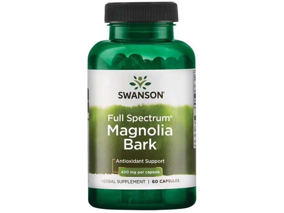 Magnolia Bark 400 Mg 60 Capsulas SWANSON