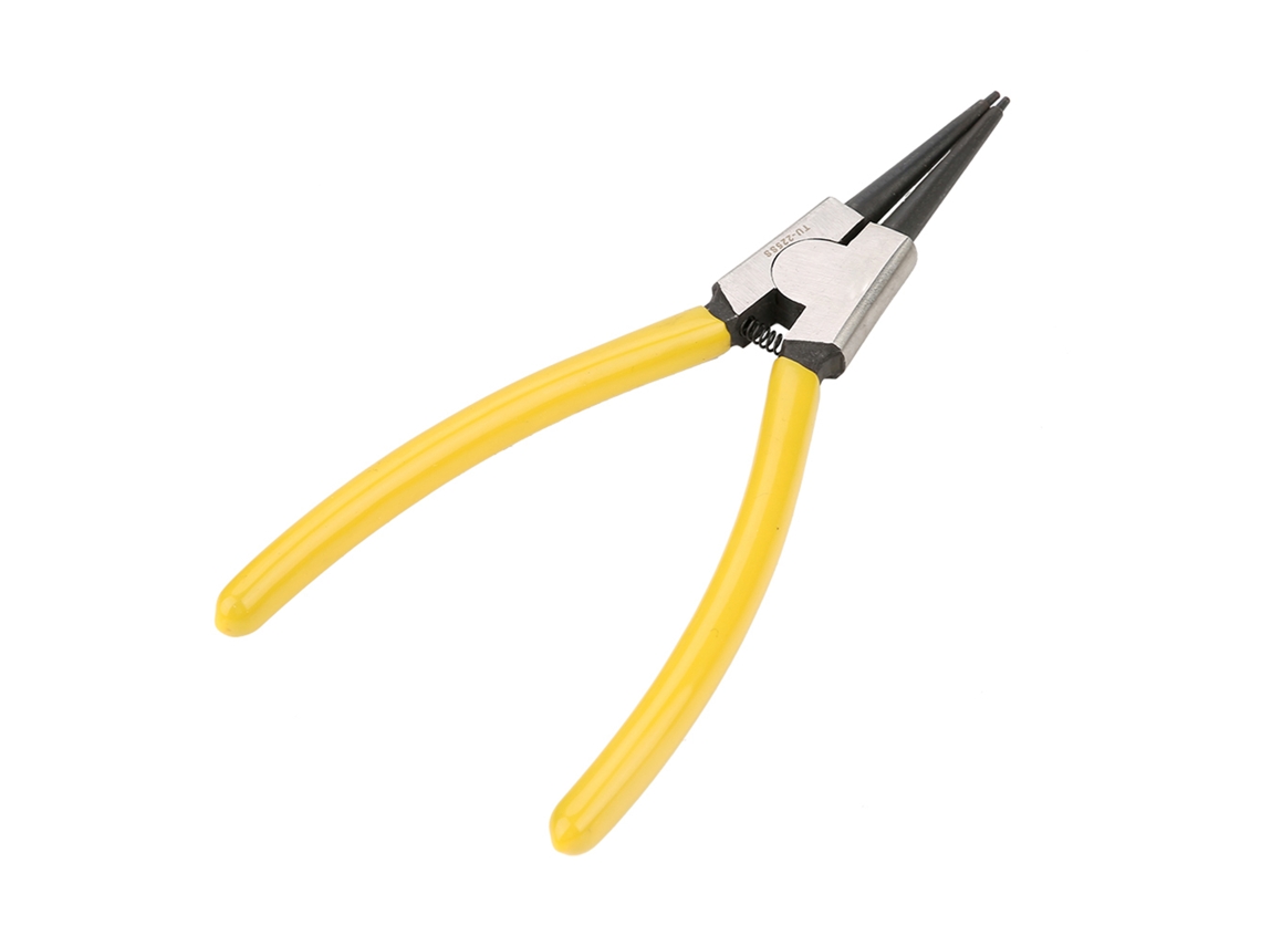 Alicates De Anillo De Sujeción Curvos De Acero Inoxidable De 9 Pulgadas Con Mango Tu-225ss