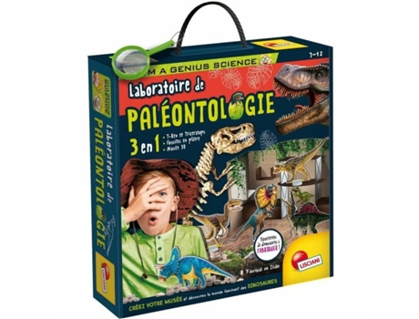 Juego de Ciencia LISCIANI GIOCHI Laboratoire de Paléontologie 3 in 1