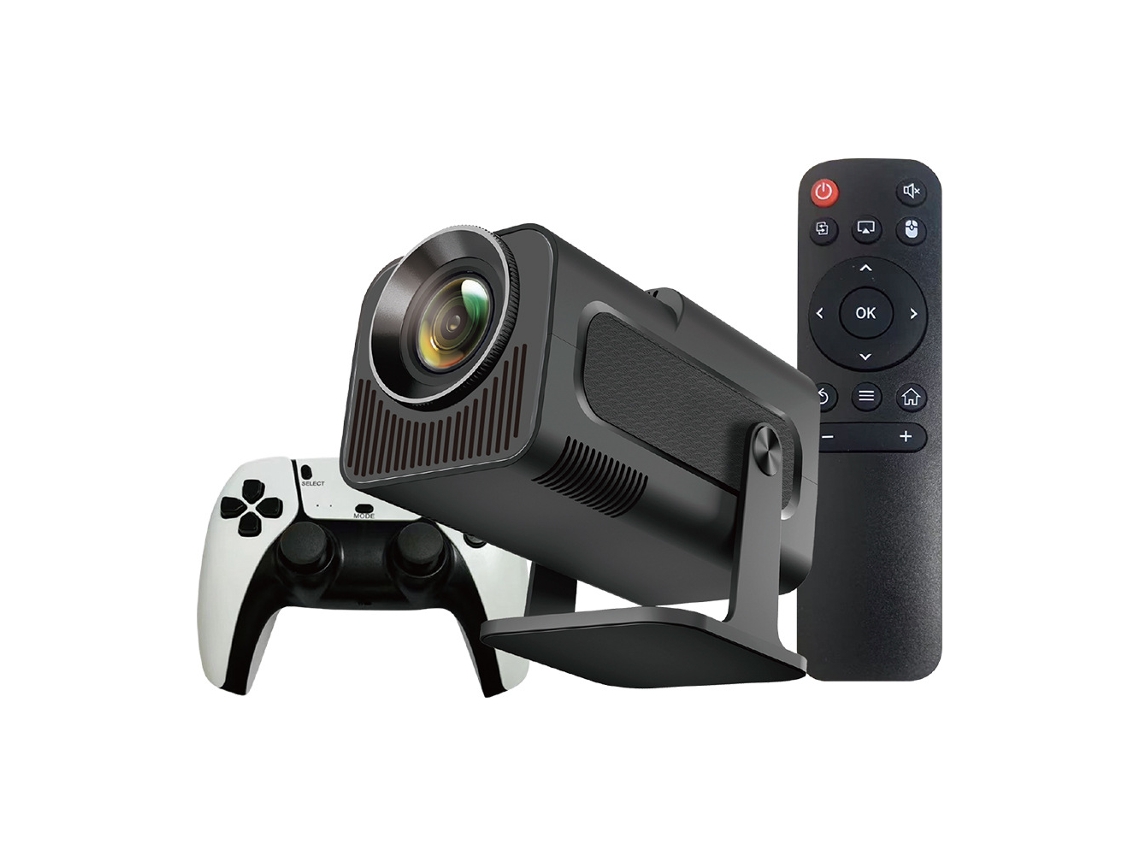 Proyector Portátil, Android 13, Wi-fi 6, Bluetooth 5.0, Hd 720p, Proyector Inteligente, Estándar Europeo.