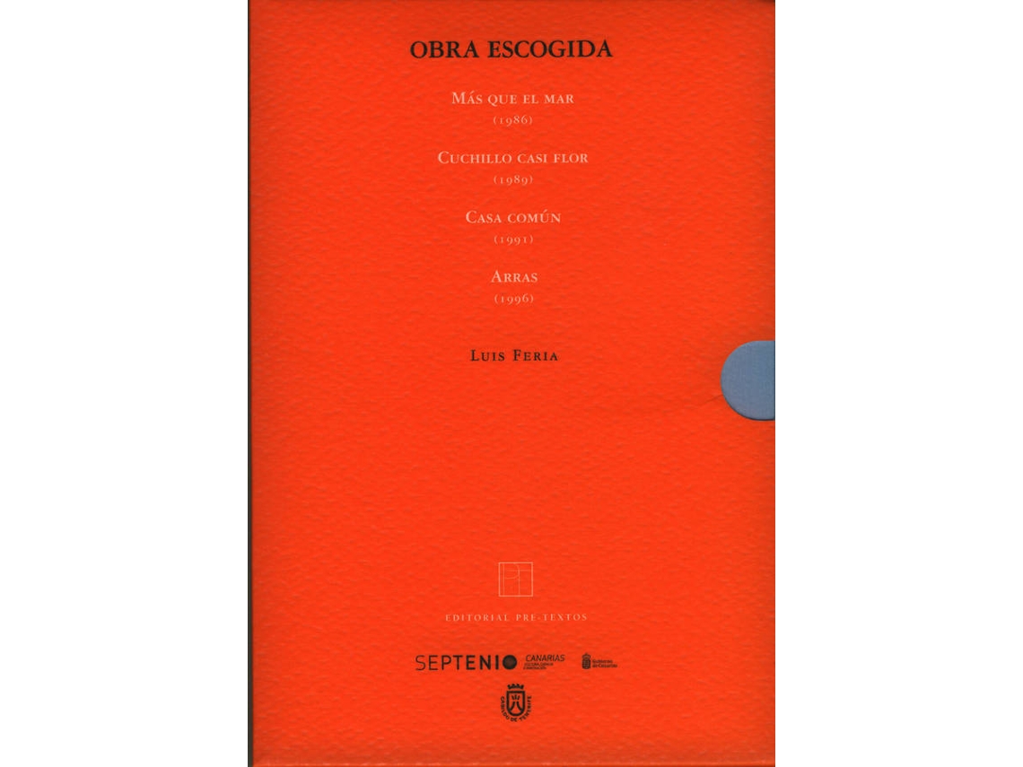Libro Obra Escogida de Luis Feria (Español)