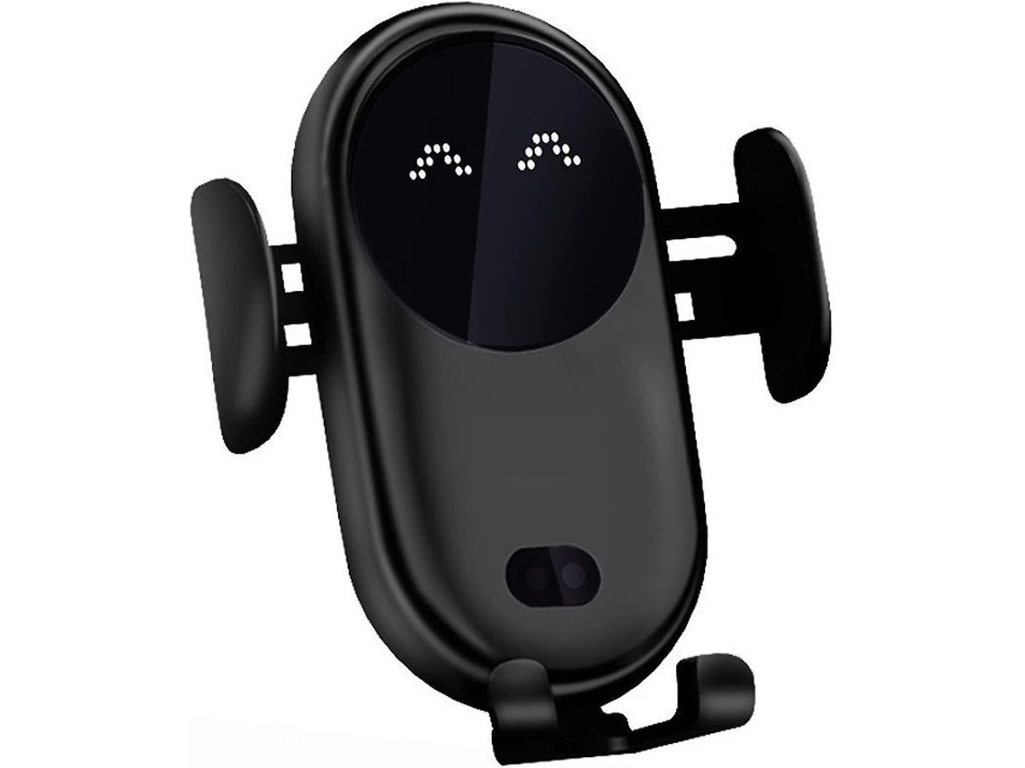 Cargador Inalámbrico Para Coche De 10 W Con Soporte Automático Y Sensor De Inducción Azul.