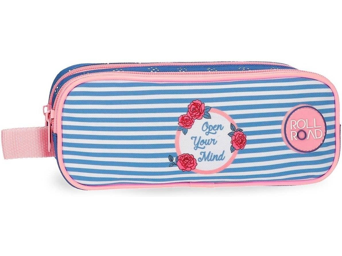 Estuche ROLL ROAD Rose Azul (23x9x7cm)