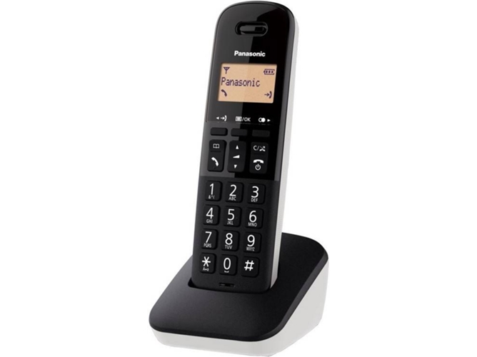 Teléfono Fijo PANASONIC Dect Basico Blanco