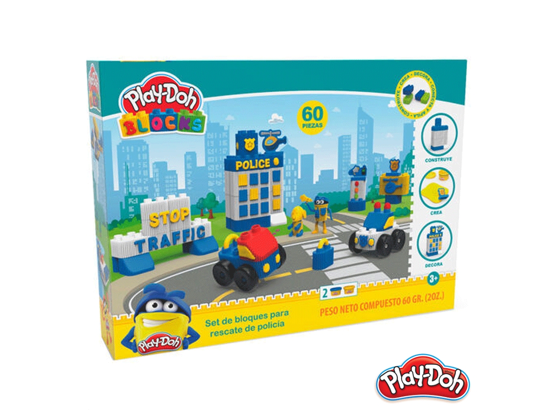 PLAY-DOH bloquea la comisaría de policía
