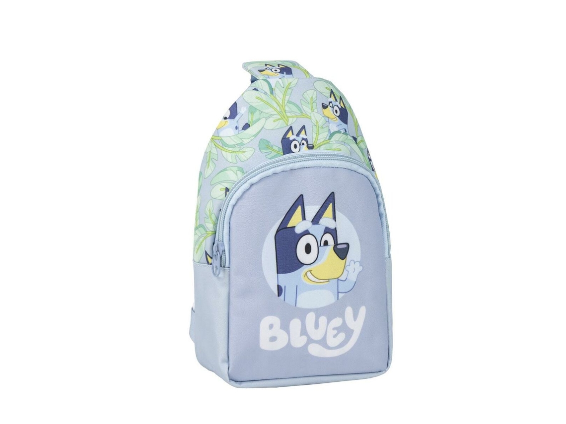 Mochila Infantil BLUEY Bandolera Azul 13 x 23 x 7 cm