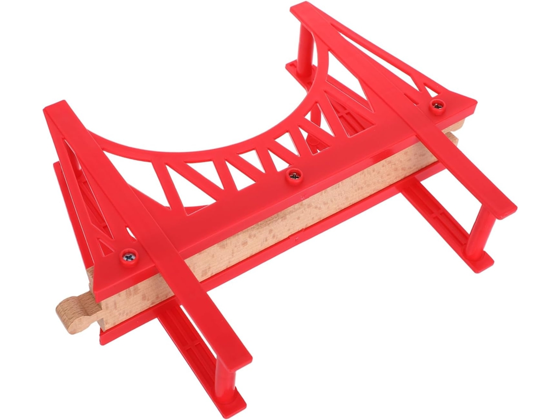 Vías De Ferrocarril De Madera, Puentes Ferroviarios, Accesorios Para Maquetas De Trenes