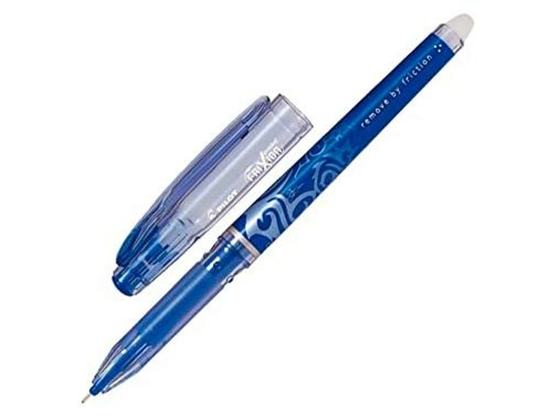 Biros de Tinta Líquida PILOT Frixion Point Azul 12 Unidades