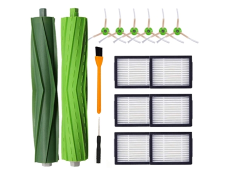 Piezas de repuesto para Irobot Roomba I7 E5 E6 E7 I7/I7 Plus accesorios para aspiradoras cepillo giratorio, Cepillo Lateral, filtro