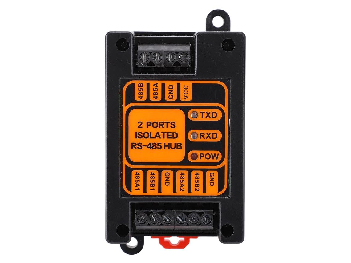 Concentrador Industrial Aislado Con 1 Entrada Y 2 Salidas, Convertidor Rs485 Estándar Con Protección Contra Rayos Y Descargas Electrostáticas (esd).