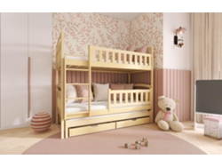 Litera FURNLUX Blanka (Beige, Madera Maciza - 98X188X164 Cm / 90X180 Cm)