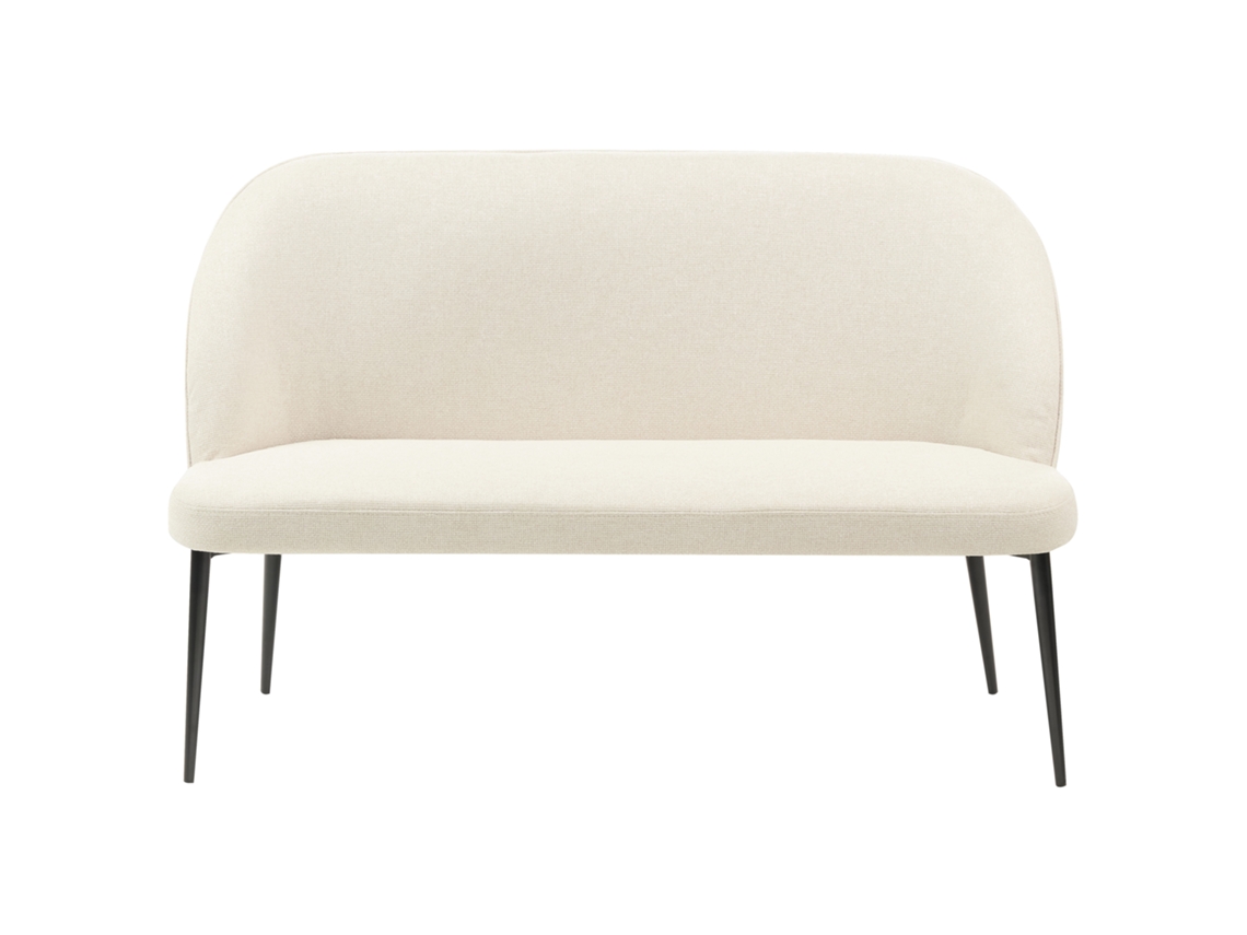Sofá de 2 plazas BELIANI Osby de Poliéster Beige 130x49x85