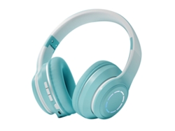 Fone De Ouvido Gaming Sem Fio Bt5.2 Almofadas Macias Luzes Coloridas Para Desktop Laptop Verde