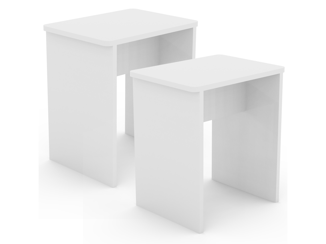 Juego de 2 bancos de mesa auxiliar Esal Vcm