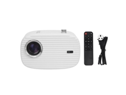 Proyector Portátil Mini Wifi 1080p Para Películas En El Hogar Y Al Aire Libre Con Enchufe Uk