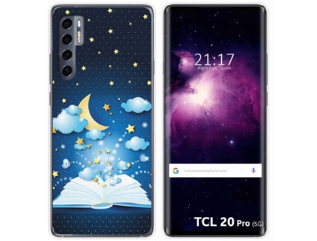 Carcasa TCL 20 Pro 5G TUMUNDOSMARTPHONE Dibujos Multicolor