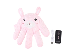 Brinquedo De Palma Para Dormir Bebê Com Bateria E Controle Remoto Feijão Vermelho