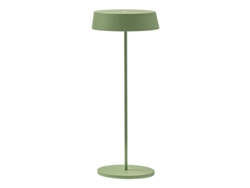 Lámpara De Mesa Led Verde Portátil Inemuri 2,2 W 2700 K Ip54, Recargable Por Usb, Regulador Táctil Integrado - Rossini Illuminazione