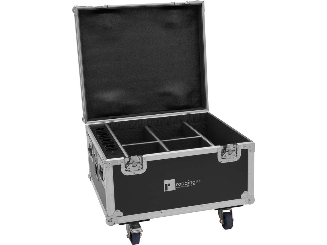 Maleta Transporte ROADINGER 4x Akku Ip Par 7 Qcl Wdmx With Charging Function