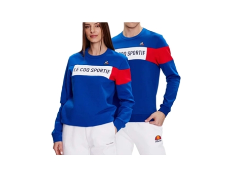 Camiseta de Hombre LE COQ SPORTIF Tricolore Algodón Azul (2XL)