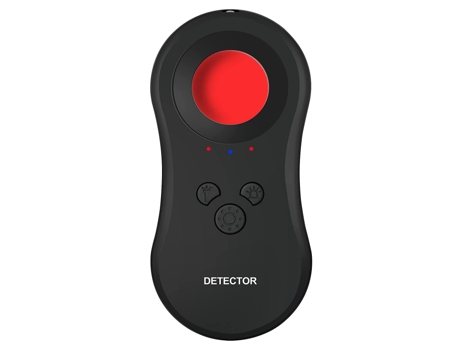 Detector de cámara oculta portátil, mini buscador de cámara con linternas LED, negro CHRONUS