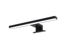 MEOIRUERY Luz de Pared LED Espejo, Luz de Baño 4000K 5W 30 cm Negro Mate