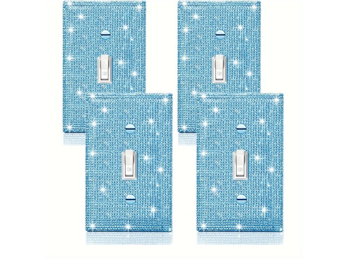 Piezas. Cubierta decorativa para Switch en plata brillante de Vayotoy.