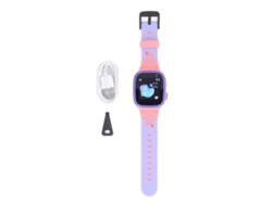Reloj Inteligente Infantil Con Gps, Seguimiento 2g, Tarjeta Sim, Resistente Al Agua, Color Rosa.