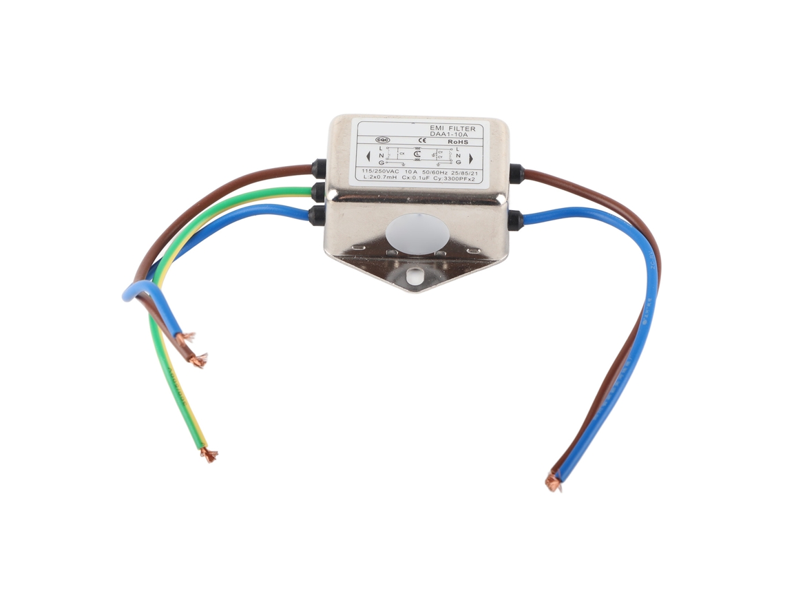 Supresor De Ruido Y Filtro Emi Para Líneas De Alimentación Monofásicas Universales Para Automatización Industrial Ac115 250v