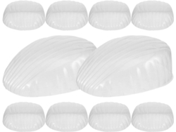 10 Piezas Soportes Internos Rígidos Pvc Gorras Béisbol Insertos Mantienen Forma Organizador Práctico Viajes