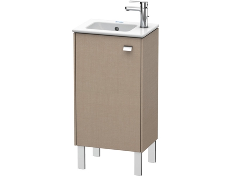 Mueble bajo lavabo DURAVIT Brioso de 42,0 x 28,9 cm 1 puerta con bisagra a la izquierda 1 balda de cristal para lavabo ME by Starck 072343