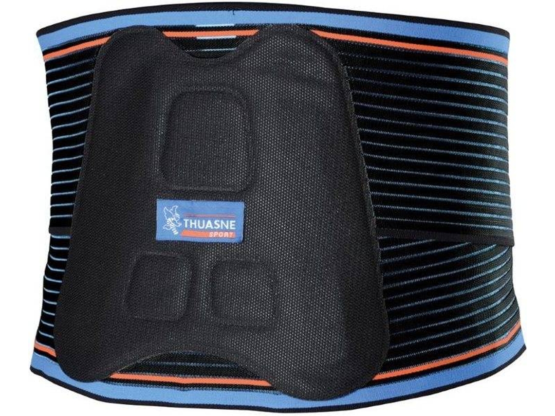 Cinturón Lumbar THUASNE (Negro, Azul, orange-M)