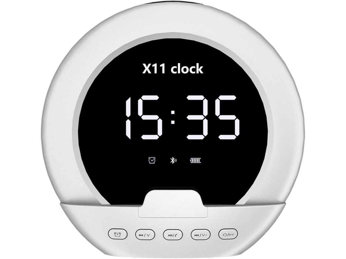 Altavoz Despertador, Relojes Digitales, Reproductor De Audio Compacto Y Portátil.