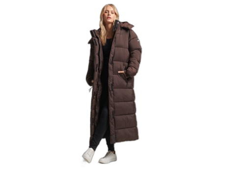Abrigo para Mujer SUPERDRY (Poliéster - L - Multicolor)