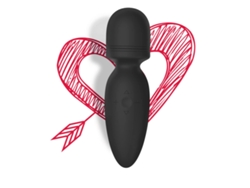 Vibrador Para Adultos, Mini Masajeador De Varita, Pequeño Masajeador Portátil, Masajeador Personal Portátil, Negro