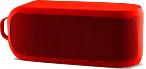 Altavoz Inalámbrico Onearz p210 6 w bluetooth 2.1 rojo 2x3w color 10 5