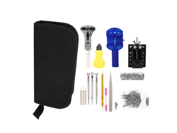 Kit de herramientas para reparación de relojes (Abrir la caja y reemplazar la batería)