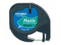 Cinta Laminada DYMO 12mm LetraTAG Plastic tape