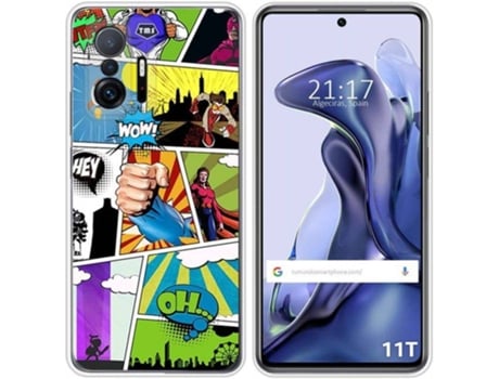 Carcasa Xiaomi 11T 5G / 11T Pro 5G TUMUNDOSMARTPHONE Comic Multicolor