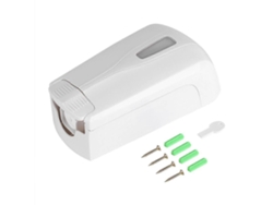 Dispensador de jabón líquido de 500 ml, montaje en pared para ducha, champú y baño, color blanco Rosewell