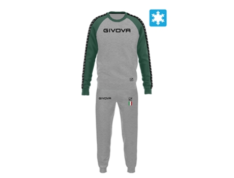 Chándal para Hombre GIVOVA (XL - Gris)